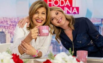 Hoda Kotb and Jenna Bush Hager on 'Today with Hoda & Jenna' in January.