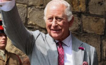King Charles at the Ceremony of the Keys at Lancaster Castle.
